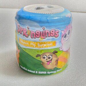 Little Tikes Springlings Surprise Series 1 Collectible White Plush Springy Home